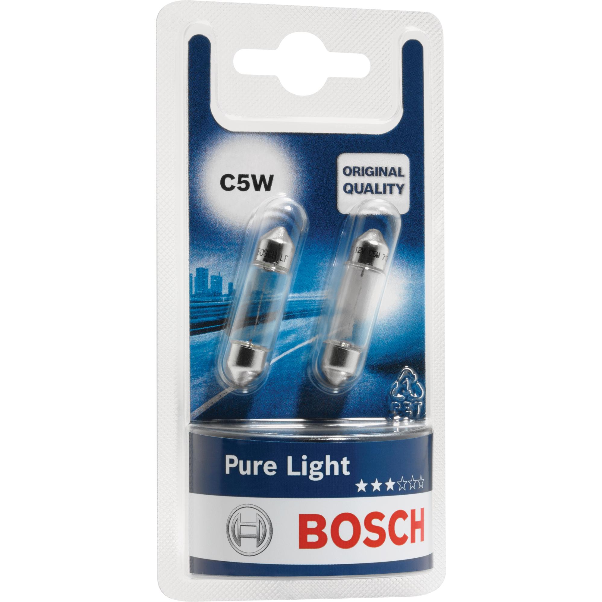 Bosch Home & Garden, Illuminazione auto, GLL C5W PureLight