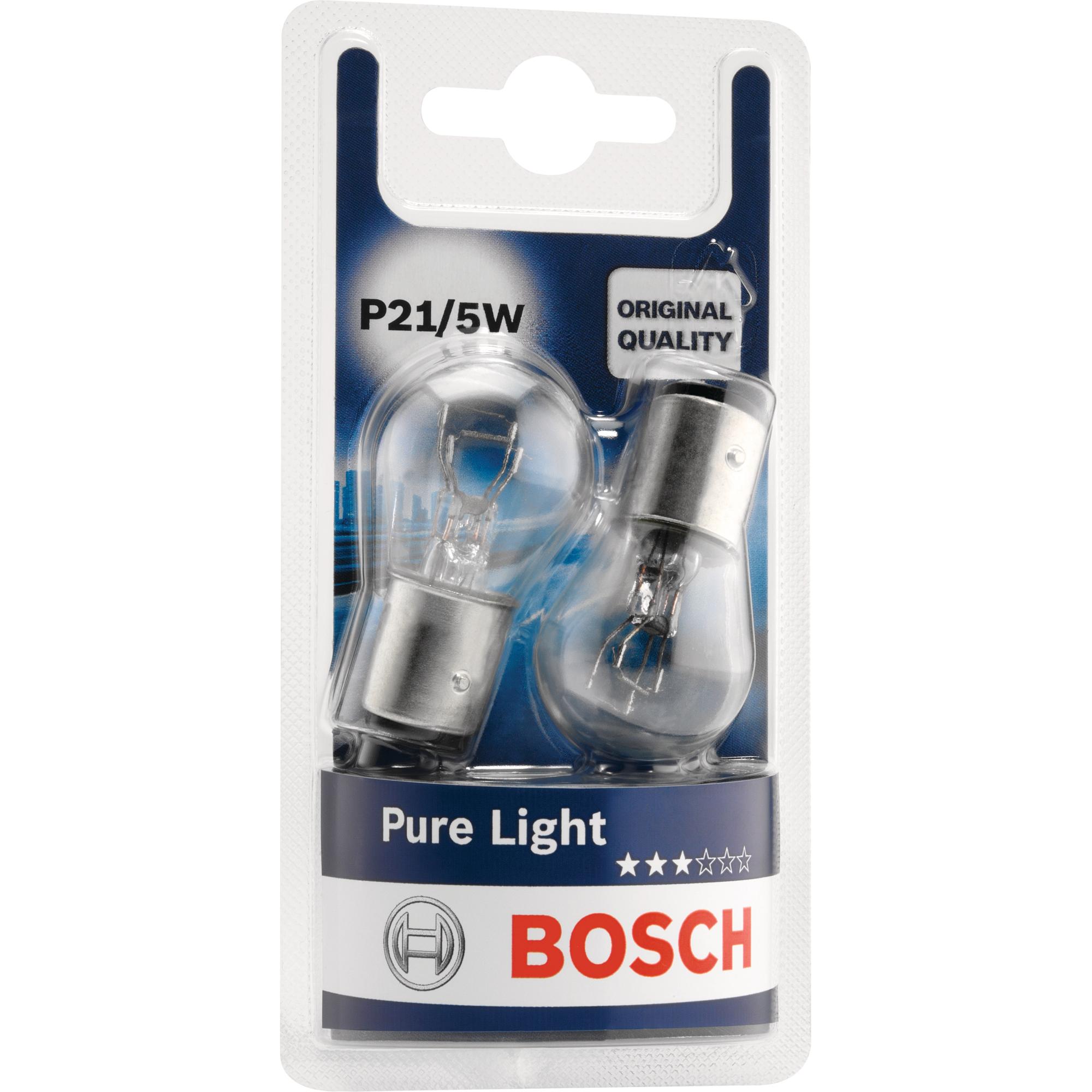Bosch Home & Garden, Illuminazione auto, GLL P21/5W PureLight