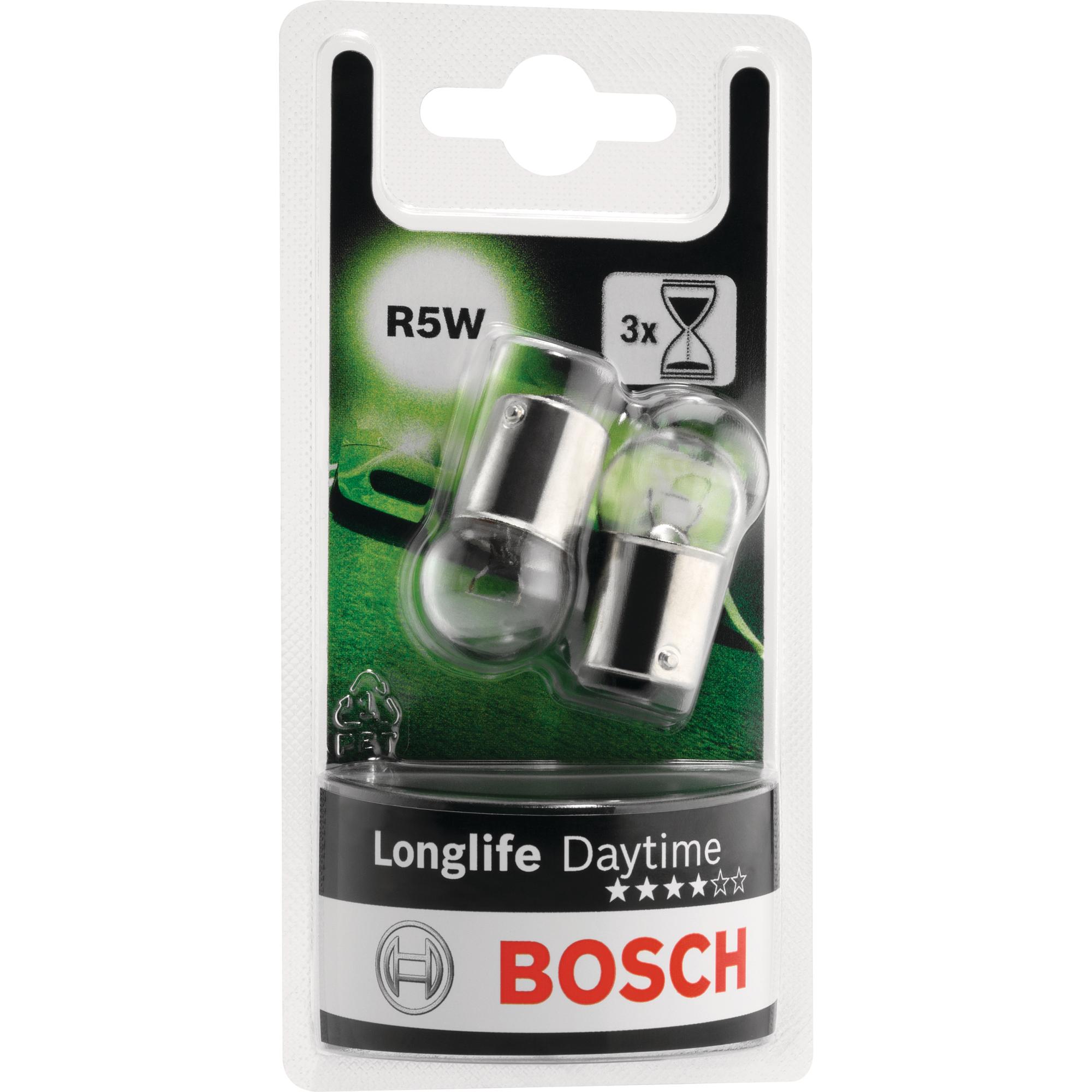 Bosch Home & Garden, Illuminazione auto, GLL R5W Longlife
