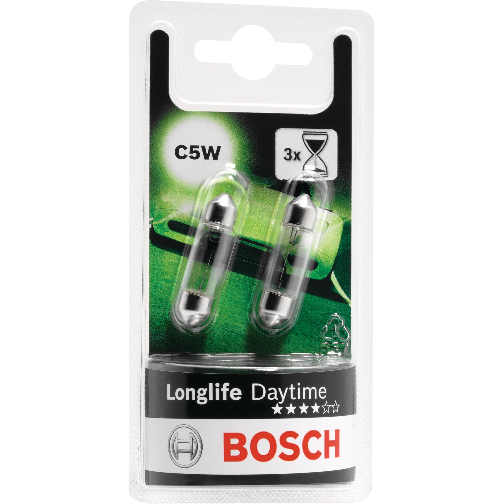 Bosch Home & Garden, Illuminazione auto, GLL C5W Longlife