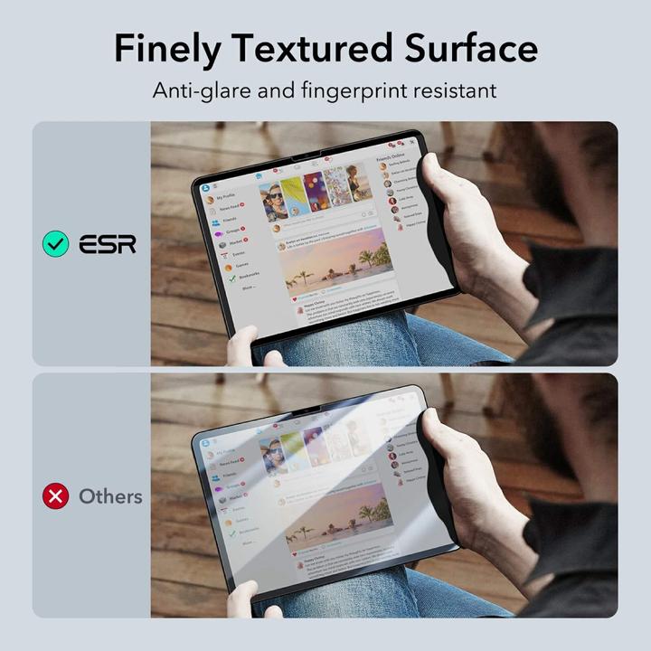 Actual product image ESR Magnetic (removable) privacy screen protector (1 Piece, iPad Air 11 2024 (M2))
