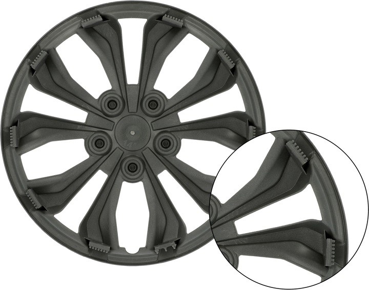 Actual product image Cartrend Wheel cover Storm 15 sr 4x (4 Piece, 15")
