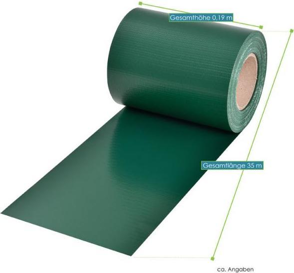 Image du produit Juskys Bandes d'intimité en PVC (3500 cm)