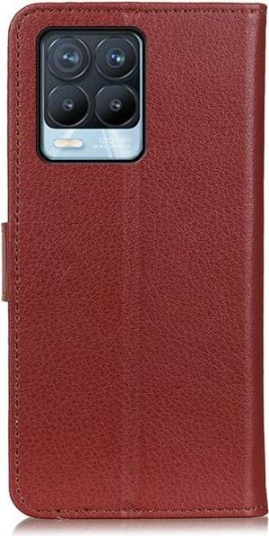 Produktbild MU Classic Litchi Leder Bookcover Series (Realme 8 Pro, realme 8)
