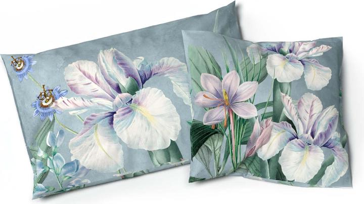 Image du produit Lotus Bettwaren Création Literie Satin Iris (Taie d'oreiller, 50 x 70 cm)