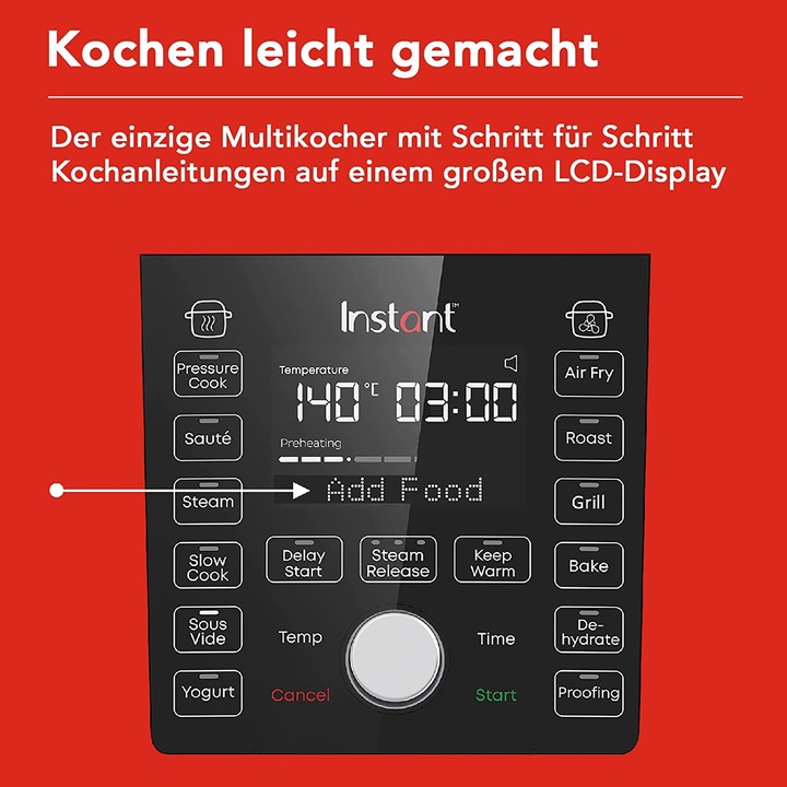 Produktbild Instant Pot Heissluftfritteuse (EU-Stecker)