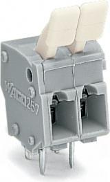Produktbild Wago 257-412/333-000 Leiterplattenklemme FingerdrÃ¼cker 2,5qmm RM 5/5,08 mm 12-po