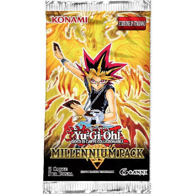 Konami YUGI Millennium Pack 1 Busta (Italiano, Pacchetto Booster)