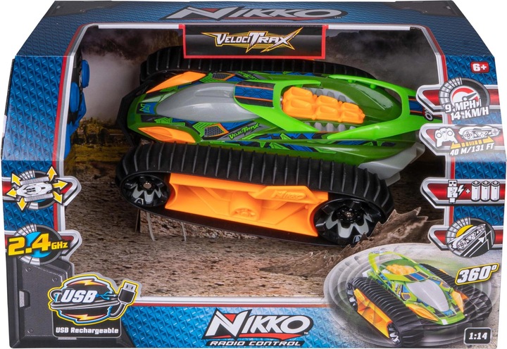 Actual product image Nikko 28cm VelociTrax Forest Green (10034)
