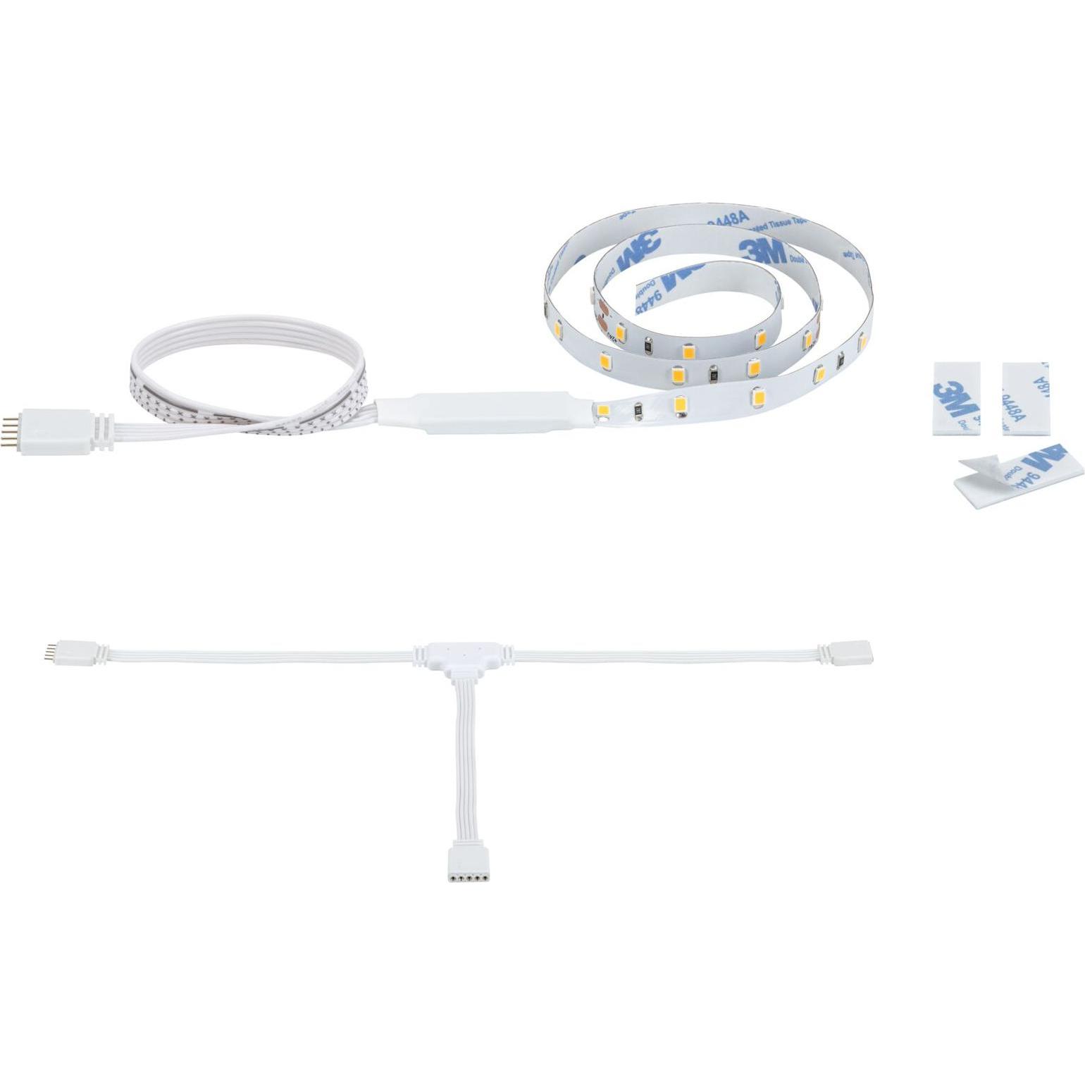 Paulmann, Striscia LED, MaxLED Stair Stripe (Bianco, 50 cm, Interno)