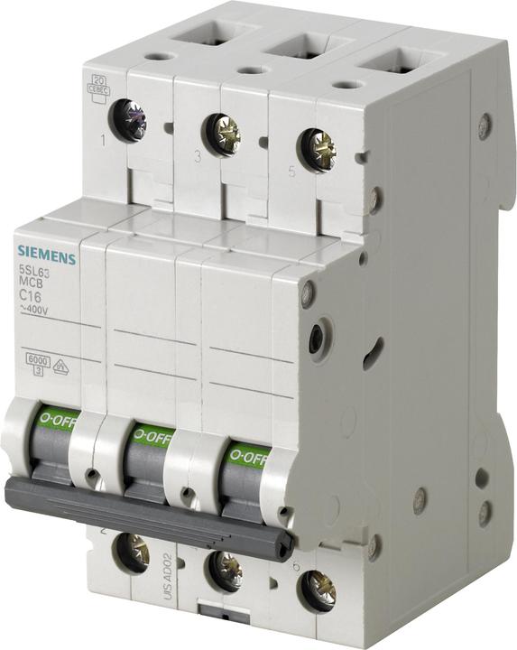 Image du produit Siemens Disjoncteur de protection de ligne 3 pôles