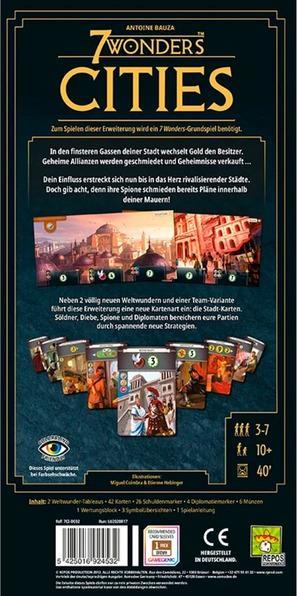 Immagine prodotto Repos Production 7 Città delle meraviglie (2a espansione) (Tedesco)