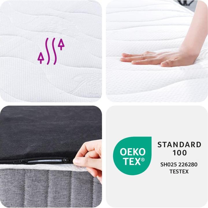 Produktbild vidaXL Taschenfederkern-Matratze (80 x 160 cm)