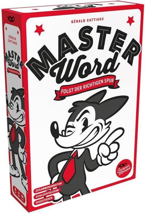 Scorpion Masque LSMD0015 - Master Word - Card game, for 2-6 players, from 12 Years (DE Edition) (German, 2 - 6 Players)
