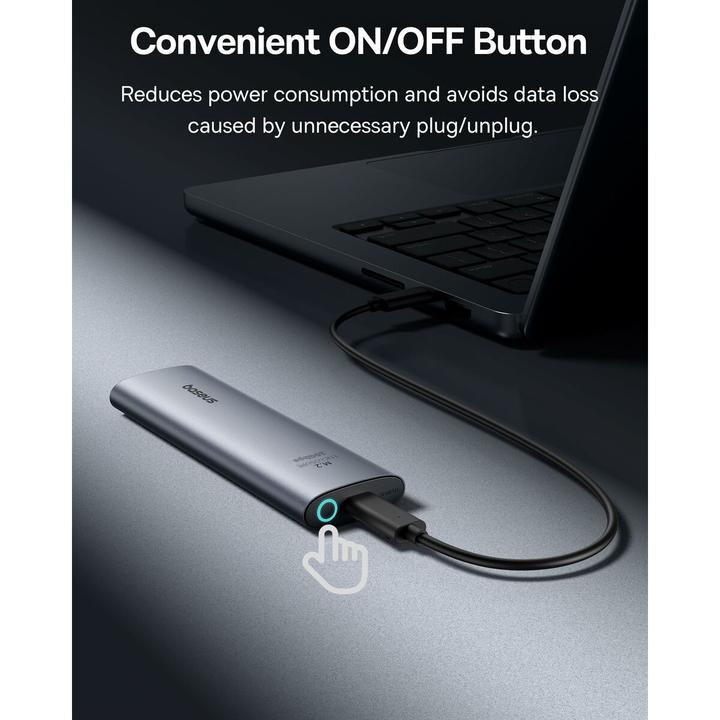 Produktbild Baseus FlyJoy Series SSD-Gehäuse (M.2 NVMe) Space Grau (M.2)