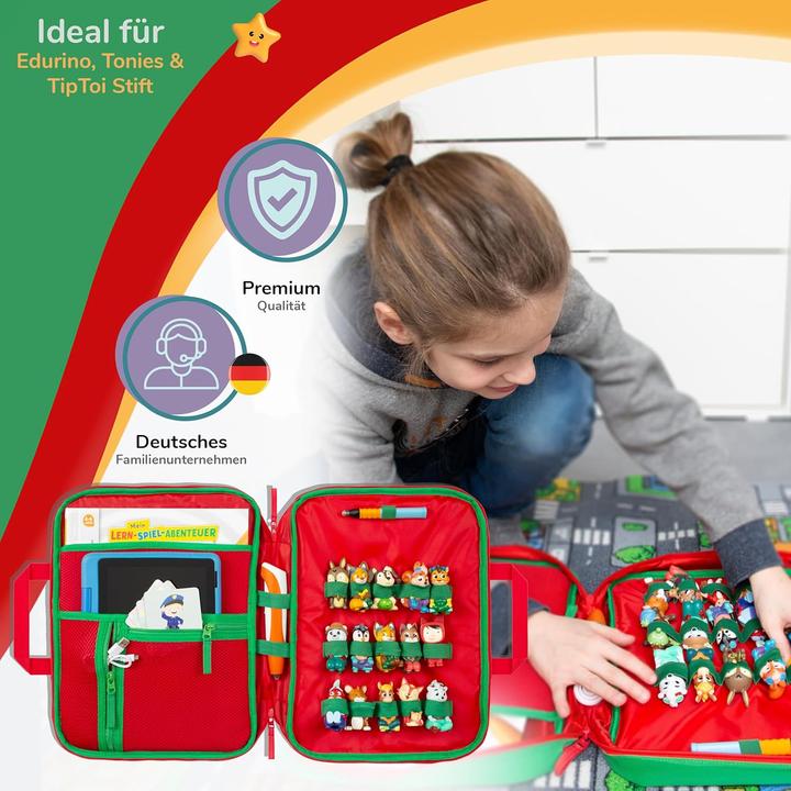Produktbild Grinsezwerge Tasche für Edurino, Tonie & TipToi Zubehör