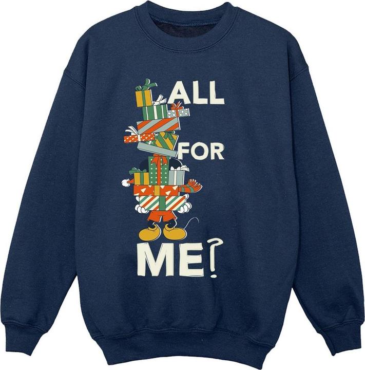 Produktbild Disney Mickey Mouse Presents All For Me Sweatshirt Mädchen (104)