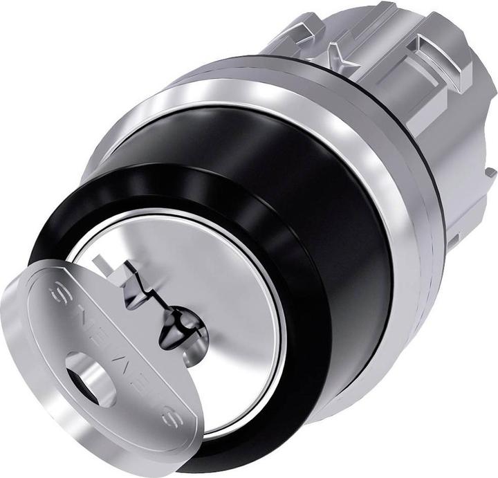 Actual product image Siemens Key switch 2-stage rectangular Ř22mm 3SU1050-4CF21-0AA0