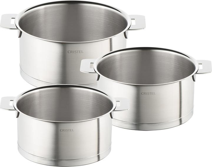 Image du produit Cristel Strate (20 cm, Casserole, Acier inoxydable, Aluminium)