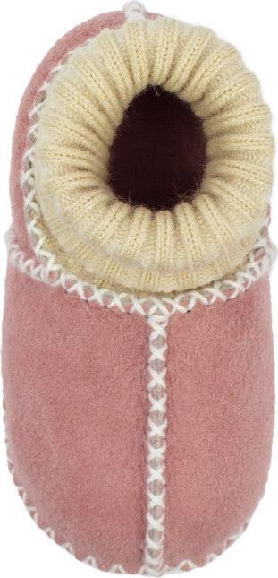 Actual product image Heitmann Felle Baby lambskin shoes with knitted cuff (20, 21)