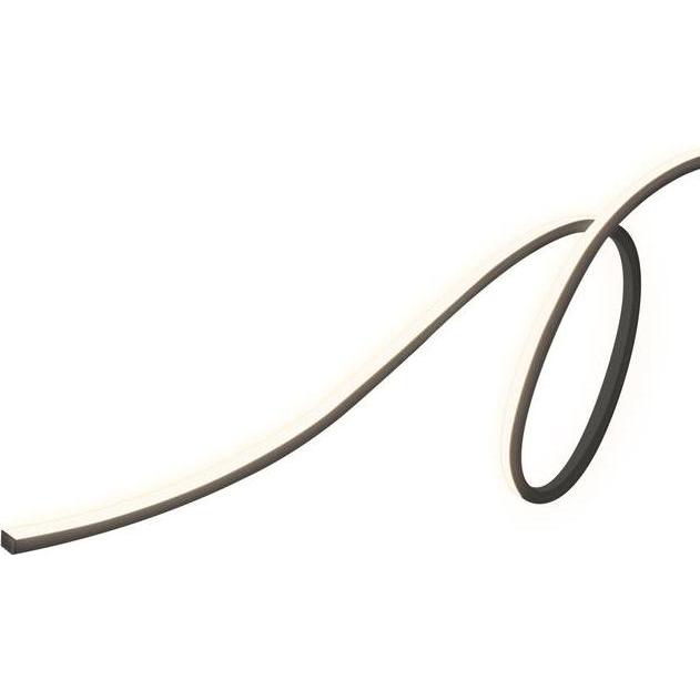 Osram, Striscia LED, LED Acoustic Strip Black 24W 2.6M 13MM (Bianco caldo, 260 cm, Interno)