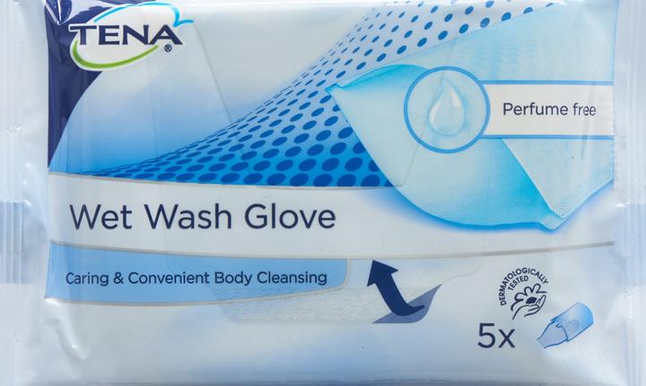 Immagine prodotto Tena Guanto di lavaggio umido non profumato (Lavaggio / Cura)