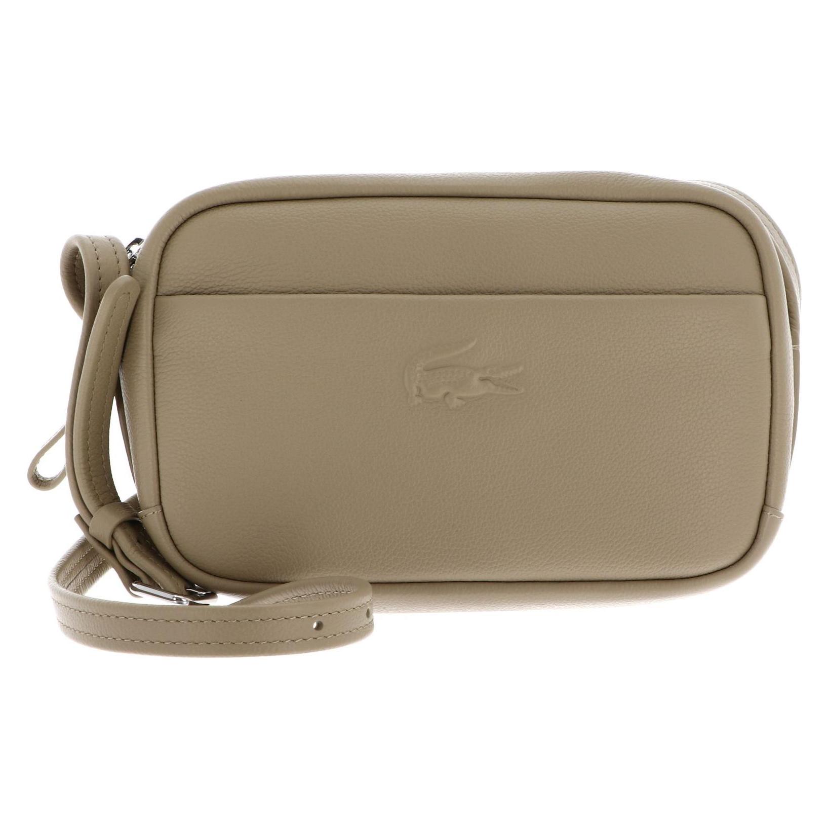 Lacoste, Damen, Handtasche, City Court Crossover Bag, Braun