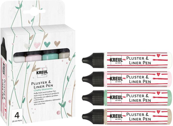 Actual product image Kreul Pluster & Liner Pen Set (29 ml)
