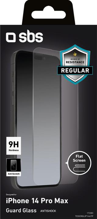 Produktbild SBS Guard Glass (1 Stück, Apple iPhone 14 Pro Max)