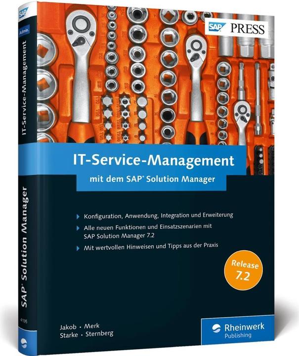 Produktbild IT-Service-Management mit dem SAP Solution Manager (Deutsch, Robert Jakob, 2016)
