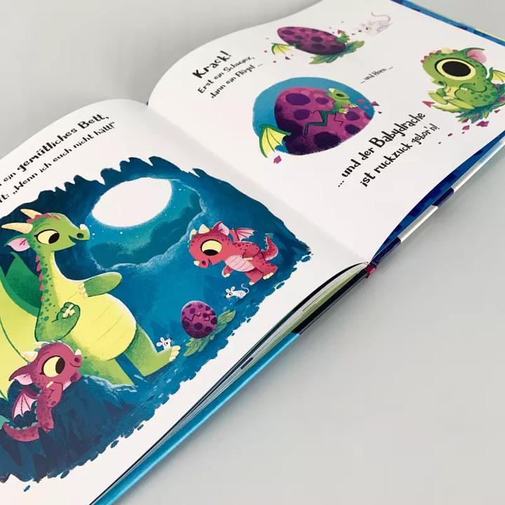 Image du produit Nur noch zehn Minuten, kleiner Drache (Allemand, Rhiannon Fielding, 2022)