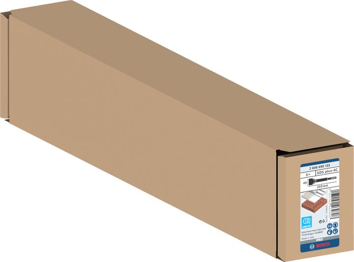 Produktbild Bosch Professional Zubehör PRO SDS plus-4C Spatmeissel-Set, 40 x 250 mm (250 mm)