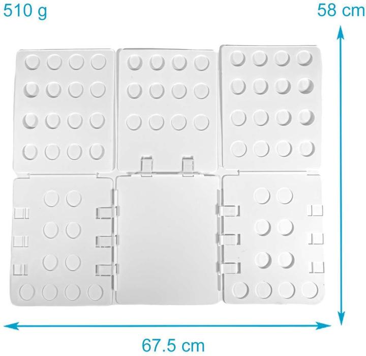 Actual product image Intirilife Laundry Folding Board Clothes Folding Aid