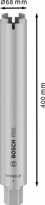 Actual product image Bosch Professional Zubehör PRO Core Cutter dry, 68 x 400 mm, 1 1/4 inch UNC (68 millimetres)