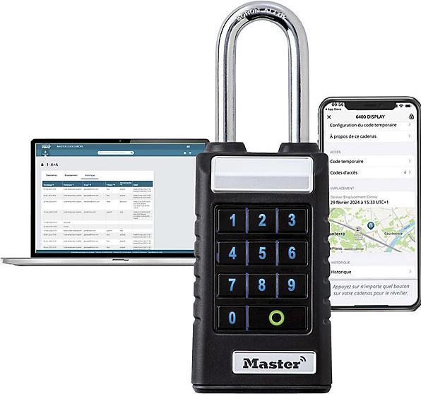 Actual product image Master Lock Padlock with Bluetooth®