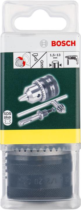 Produktbild Bosch Zubehör SDS plus-Adapter mit Bohrfutter, 1,5 - 13 mm