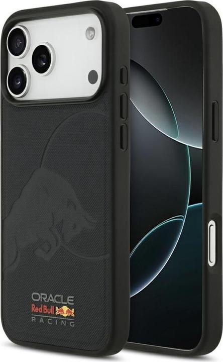 Actual product image Red Bull Case Meshed Debossed Bull MagSafe for iPhone 17 Pro Max navy (Apple iPhone 17 Pro Max)