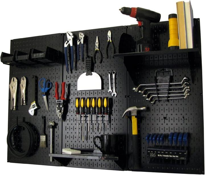 Actual product image Wall Control Metal Pegboard Standard Tool Storage Kit