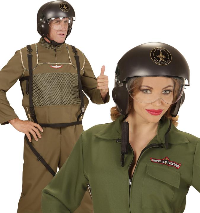 Actual product image Widmann Jet Pilot Helmet
