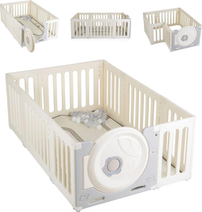 Moni Laufstall Cubby Land Laufgitter (180 x 114 x 63 cm)