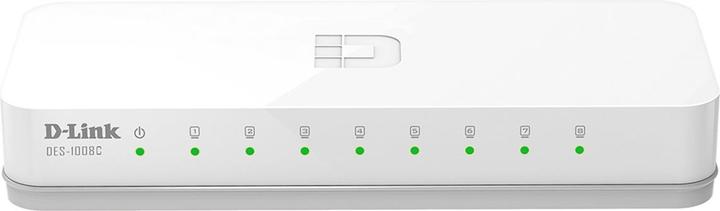 Produktbild D-Link DLINK DES-1008C/E 8-Port Fast Ethernet Desktop Swi (8 Ports)
