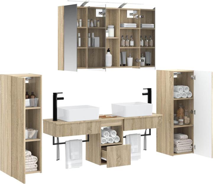 Produktbild vidaXL Badezimmermöbel-Set