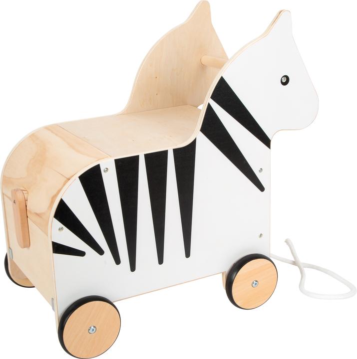 Immagine prodotto small foot Scatola dei giocattoli con ruote Zebra "Wildlife