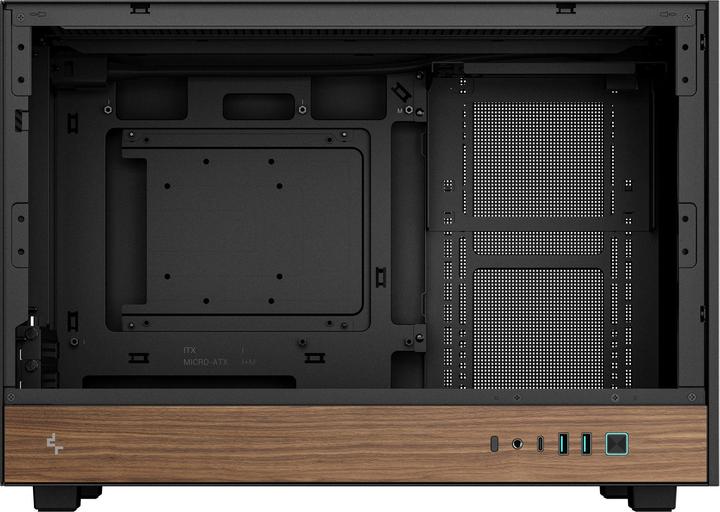 Actual product image Deepcool Mini CH260 WOOD (mATX, Mini-ITX)