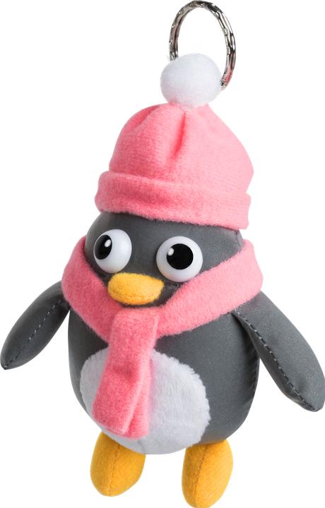 Actual product image SafetyMaker Soft pendant Pingu reflective