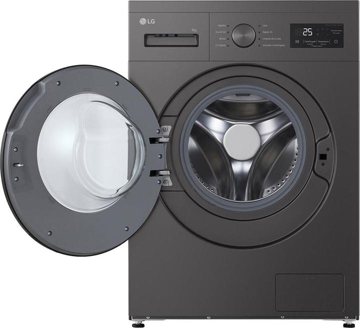 Produktbild LG Washing machine F4A1009NDK 1400 rpm 9 kg Black (9 kg, Links)