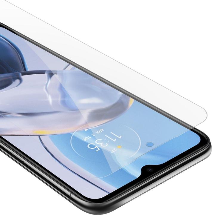 Actual product image Cadorabo Tempered Glass Tempered (1 pcs., Motorola Moto E22, Motorola Moto E22i)