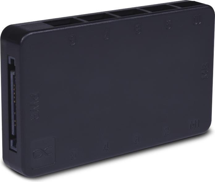 Immagine prodotto Alphacool Alpha Core 10x 4-pin PWM splitter SATA 1022268 (10 Ventilatore)