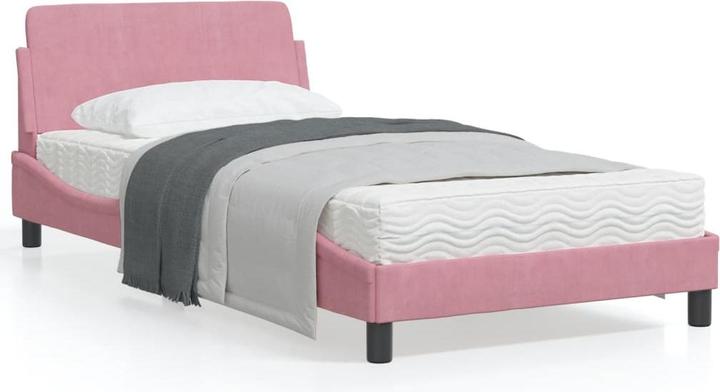 Immagine prodotto vidaXL Struttura letto con testiera in velluto (100 x 200 cm)