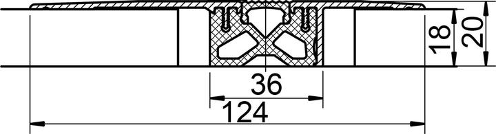 Produktbild Hebgo Nullschwelle 187